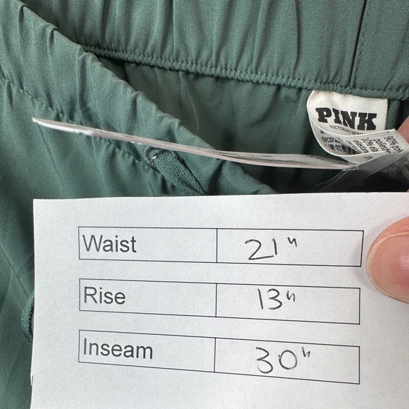 PINK by Victoria’s Secret Women's Green Cargo Pants - Picture 15 of 15